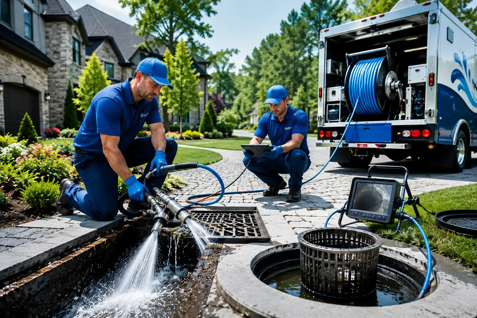 Local outdoor drain cleaning professionals in Covington, GA